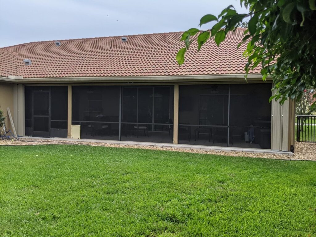 Accordion Shutters- Open