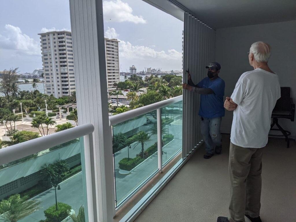 Accordion Shutters- Condo